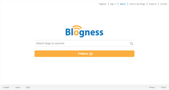 Desktop Screenshot of blogness.net